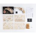 RoboTime 3D wooden mechanical puzzle Revolver Corsac